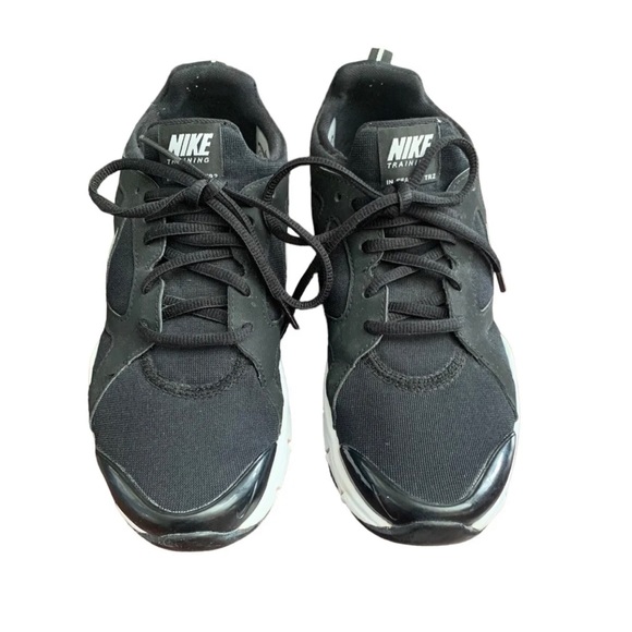 Nike In-Season Trainer TR2 Black Metallic Silver #525737-005 Size 6.5 Women’s - Picture 1 of 7